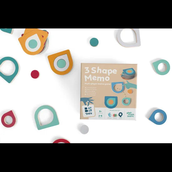 BS Toys - 3 Shape Memo - Modern Teaching Aids NZ