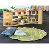 MTA Spaces - Mandala Recycled Outdoor Mat - 180 cm (dia.) - Modern Teaching Aids NZ