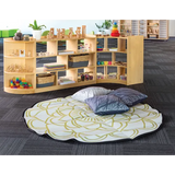 MTA Spaces - Mandala Recycled Outdoor Mat - 180 cm (dia.) - Modern Teaching Aids NZ