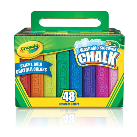 Crayola Sidewalk Thick Chalk - Box of 48 - Modern Teaching Aids NZ