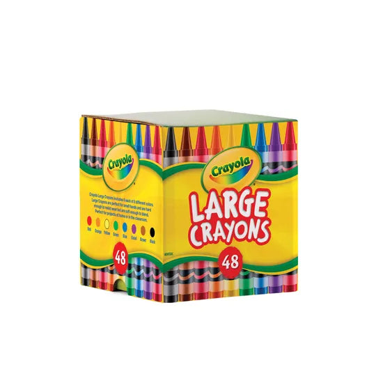 Crayola Desk Crayons - Tub of 48 - Modern Teaching Aids NZ