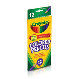 Crayola Round Coloured Pencils - Pack of 12 - Modern Teaching Aids NZ