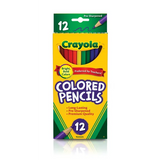 Crayola Round Coloured Pencils - Pack of 12 - Modern Teaching Aids NZ