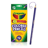 Crayola Round Coloured Pencils - Pack of 12 - Modern Teaching Aids NZ