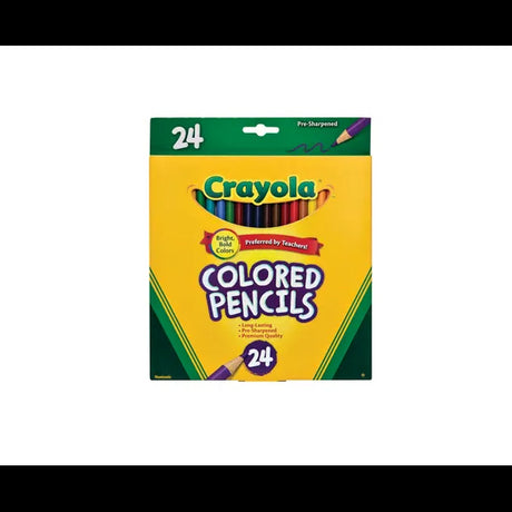 Crayola Round Coloured Pencils - Pack of 24 - Modern Teaching Aids NZ
