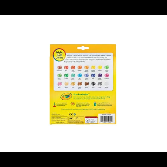 Crayola Round Coloured Pencils - Pack of 24 - Modern Teaching Aids NZ