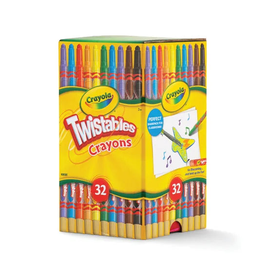 Crayola Twistables Crayons - Tub of 32 - Modern Teaching Aids NZ
