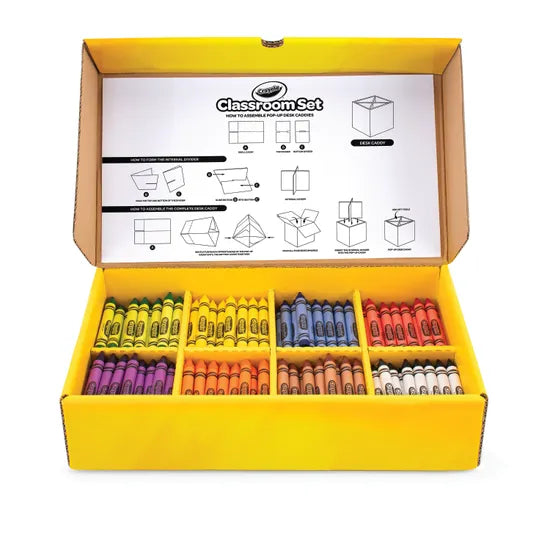 Crayola Crayons Classroom Set - Pack of 240 - Modern Teaching Aids NZ