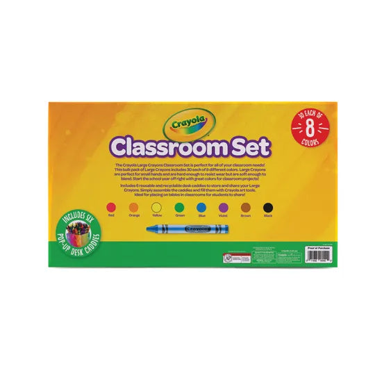 Crayola Crayons Classroom Set - Pack of 240 - Modern Teaching Aids NZ