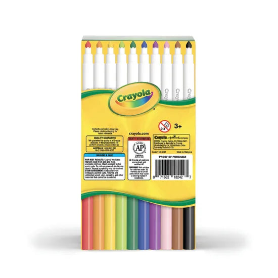 Crayola Supertip Washable Markers - Pack of 40 - Modern Teaching Aids NZ