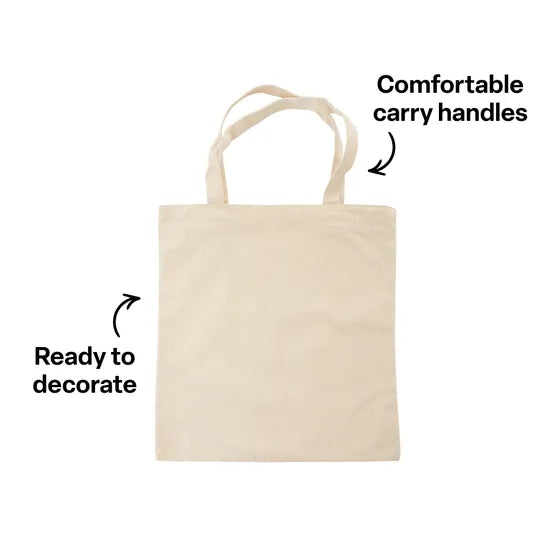 Calico Bags with Handle - Pack of 10 - Modern Teaching Aids NZ