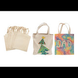 Calico Bags with Handle - Pack of 10 - Modern Teaching Aids NZ