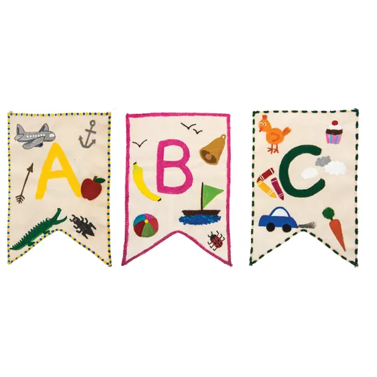 Calico Bunting - Tag Shape - Pack of 10 - Modern Teaching Aids NZ