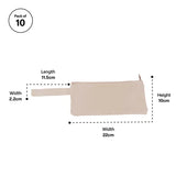 Creatistics Calico Pencil Case with Handle- Pack of 10 - Modern Teaching Aids NZ