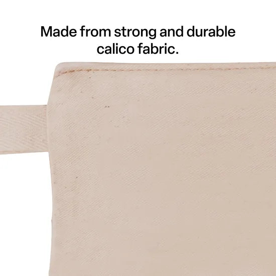 Creatistics Calico Pencil Case with Handle- Pack of 10 - Modern Teaching Aids NZ