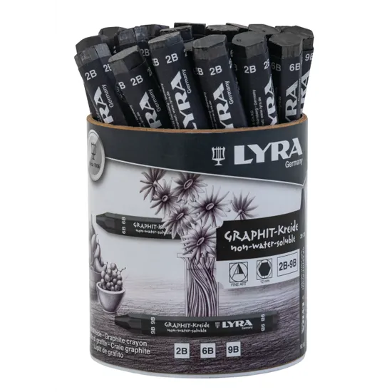 Lyra Graphite Sticks, Asst - Pack of 24 - Modern Teaching Aids NZ