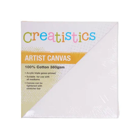 Thick Stretched Canvas - 15x15cm (3.6cm thick) - Modern Teaching Aids NZ