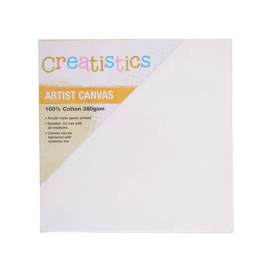 Thick Stretched Canvas - 20x20cm (3.6cm thick) - Modern Teaching Aids NZ