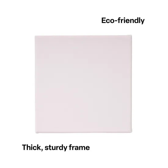 Thick Stretched Canvas - 20x20cm (3.6cm thick) - Modern Teaching Aids NZ