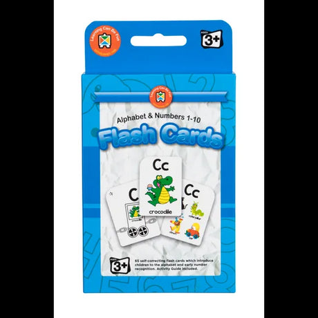 Flash Cards - Alphabet & Numbers 1-10 - Modern Teaching Aids NZ