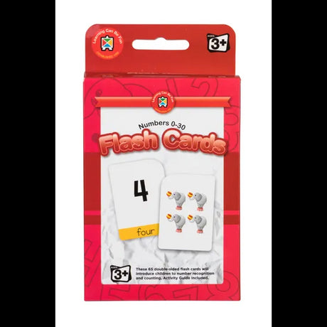 Flash Cards - Numbers 0-30 - Modern Teaching Aids NZ