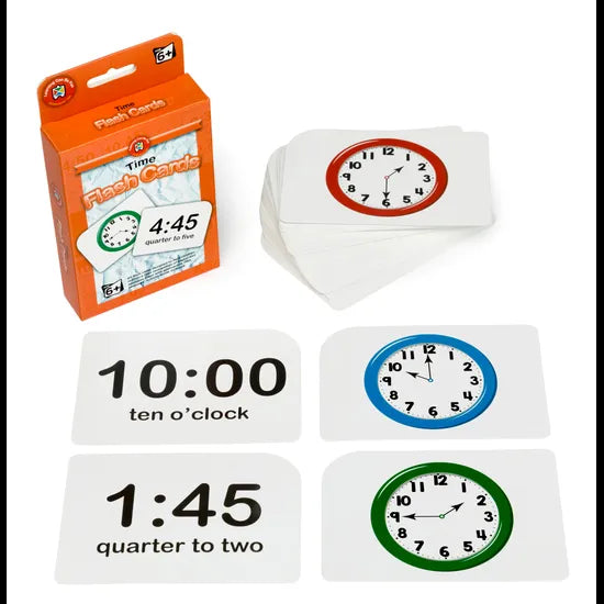 Flash Cards - Time - Modern Teaching Aids NZ