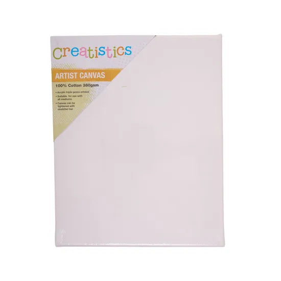 Thin Stretched Canvas - 24x30cm (1.6cm thick) - Modern Teaching Aids NZ
