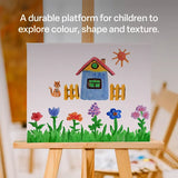 Thin Stretched Canvas - 24x30cm (1.6cm thick) - Modern Teaching Aids NZ