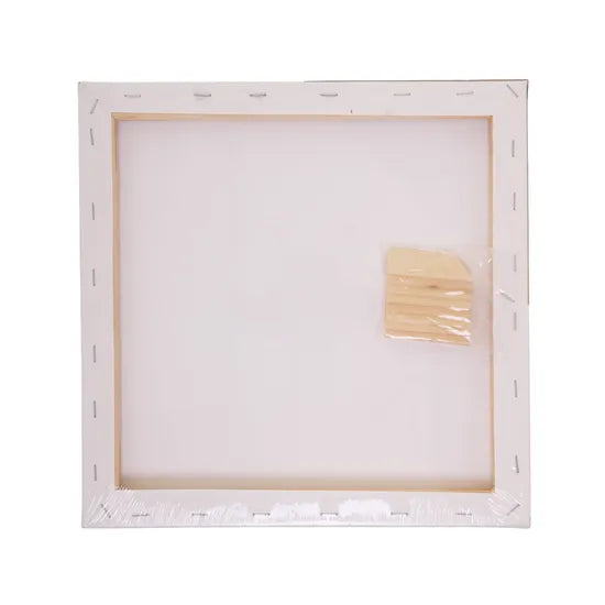 Thin Stretched Canvas - 30x30cm (1.6cm thick) - Modern Teaching Aids NZ