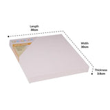Thick Stretched Canvas - 30x30cm (3.6cm thick) - Modern Teaching Aids NZ