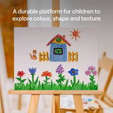 Thin Stretched Canvas - 30x40cm (1.6cm thick) - Modern Teaching Aids NZ