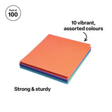 Assorted Cardboard A4 220gsm - Pack of 100 - Modern Teaching Aids NZ