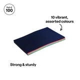 Assorted Cardboard A3 220gsm - Pack of 100 - Modern Teaching Aids NZ