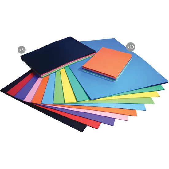 Coloured Cardboard Bulk Buy - Modern Teaching Aids NZ