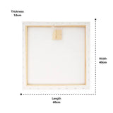 Creatistics Thin Stretched Canvas (40 x 40 cm)