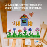 Thin Stretched Canvas - 40x50cm (1.6cm thick) - Modern Teaching Aids NZ