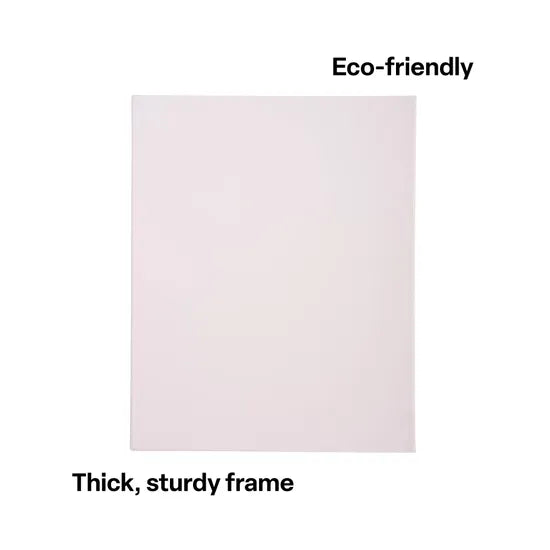 Thin Stretched Canvas - 40x50cm (1.6cm thick) - Modern Teaching Aids NZ