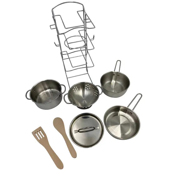 Stainless Steel Pots & Pans Set - Modern Teaching Aids NZ