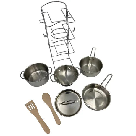 Stainless Steel Pots & Pans Set - Modern Teaching Aids NZ