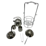 Stainless Steel Tea Set 11 Pieces - Modern Teaching Aids NZ