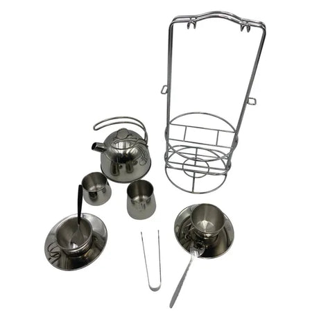 Stainless Steel Tea Set 11 Pieces - Modern Teaching Aids NZ