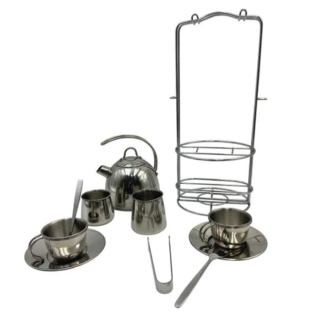 Stainless Steel Tea Set 11 Pieces - Modern Teaching Aids NZ