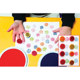 Paint & Clay Finger Printers 3cm - Set of 8 - Modern Teaching Aids NZ