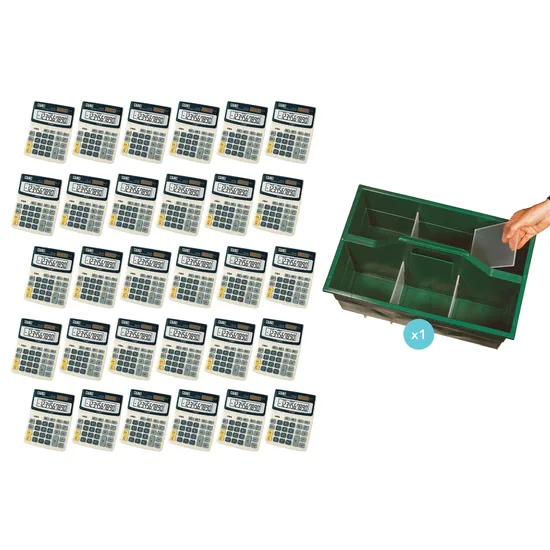 Teachables Calculator Set - 10 Digit with Caddy, Set of 30 - Modern Teaching Aids NZ