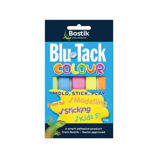 Blu Tack - Coloured 75g - Modern Teaching Aids NZ
