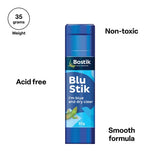 Bostik Blu Stik Glue Sticks 35 g - Pack of 10 - Modern Teaching Aids NZ