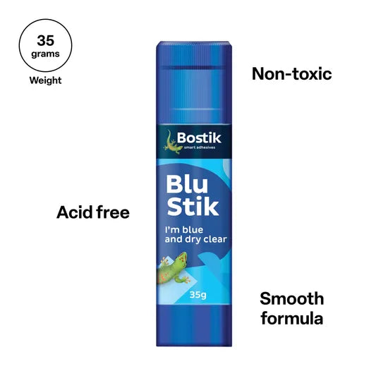 Bostik Blu Stik Glue Stick - 35g - Modern Teaching Aids NZ