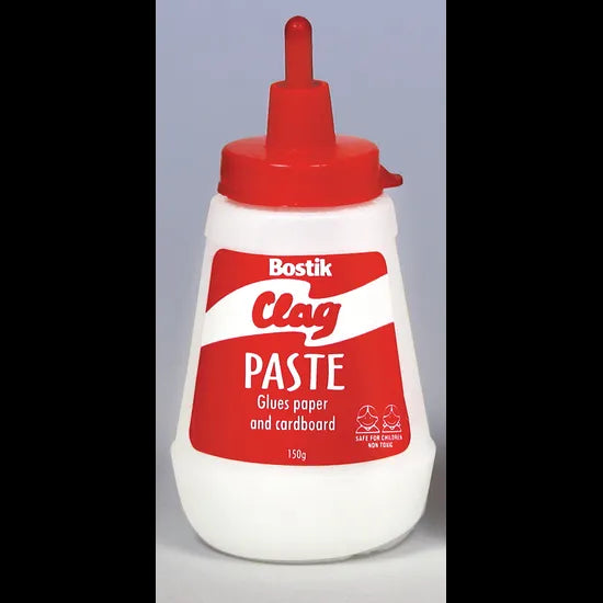 Bostik Clag Paste Adhesive 150g Bottle - Modern Teaching Aids NZ