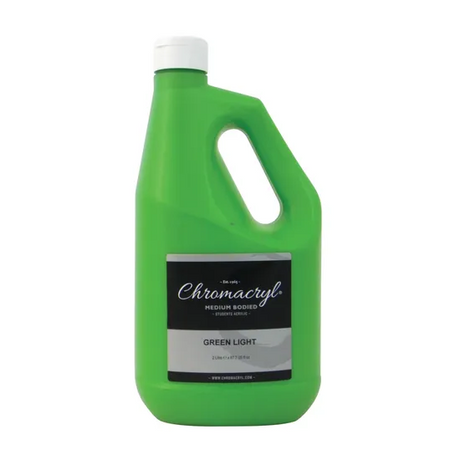 Chromacryl Acrylic Paint - Green Light 2L - Modern Teaching Aids NZ