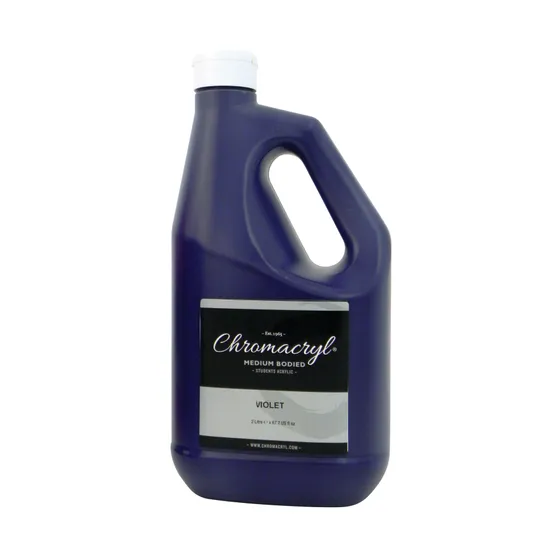 Chromacryl Acrylic Paint 2L - Violet - Modern Teaching Aids NZ